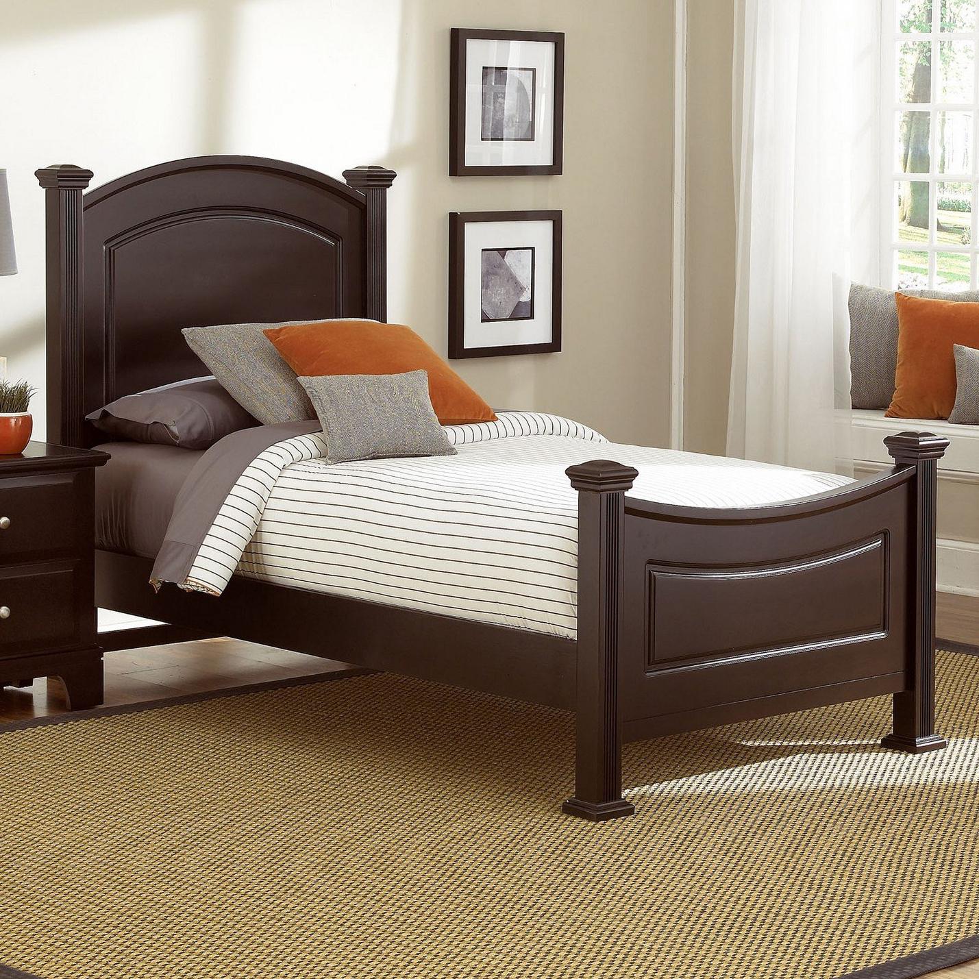 Vaughan Bassett Hamilton Twin Panel Bed Belfort Furniture Panel Beds